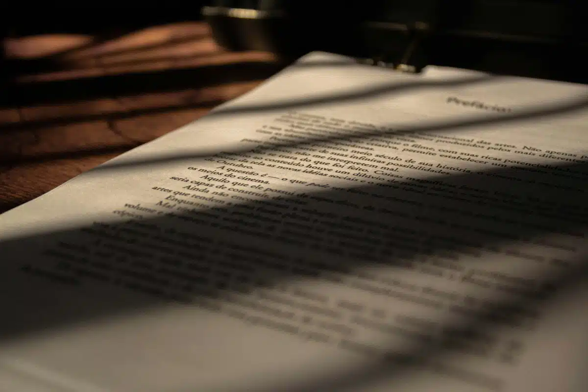Documentos en una mesa